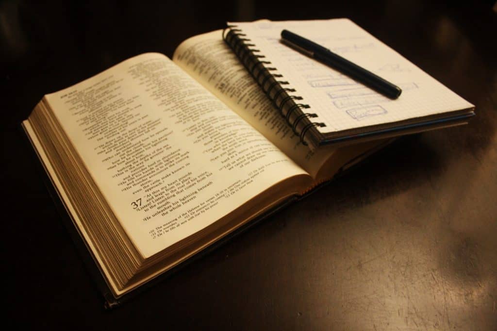 book, bible, text