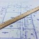 blueprint, ruler, architecture