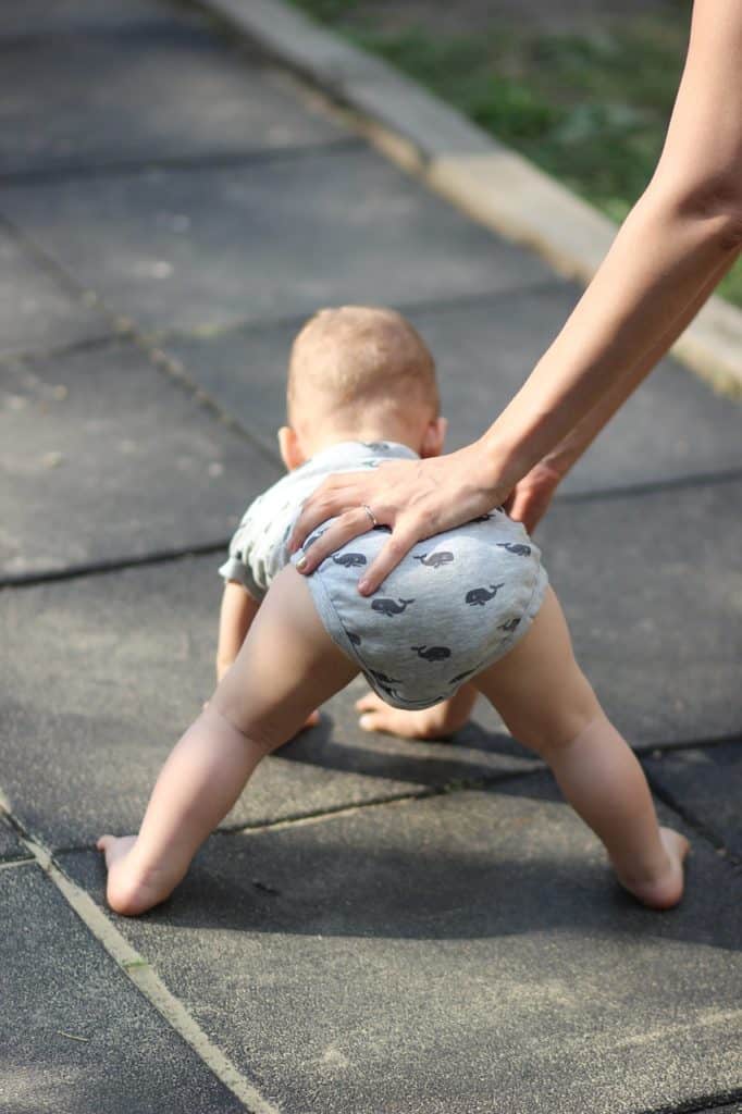 baby, learning to walk, go