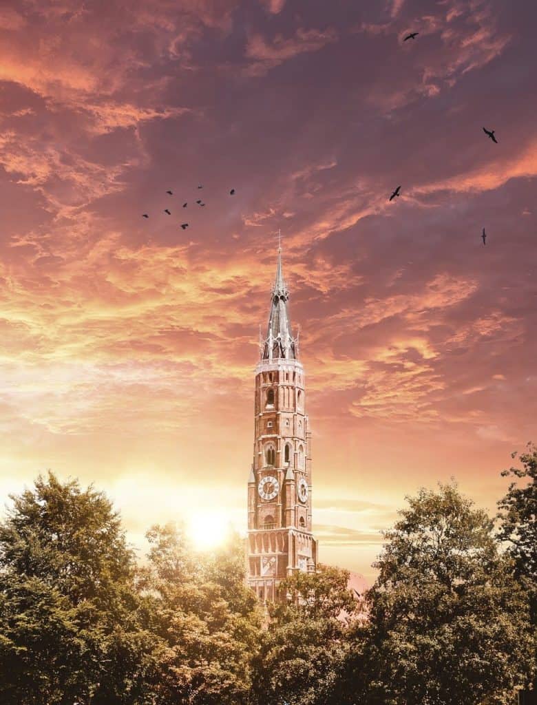 landshut, sunset, martinskirche-3523163.jpg